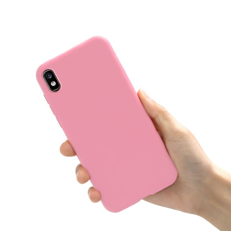 Funda Gel Samsung Galaxy A10 Mate Fucsia