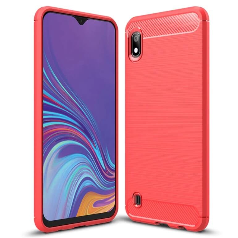 Funda Samsung Galaxy A10 Tpu 3D Roja