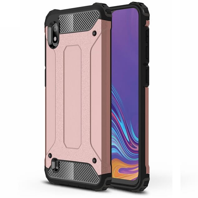 Funda Samsung Galaxy A10 Armor Anti-Golpes Rosa
