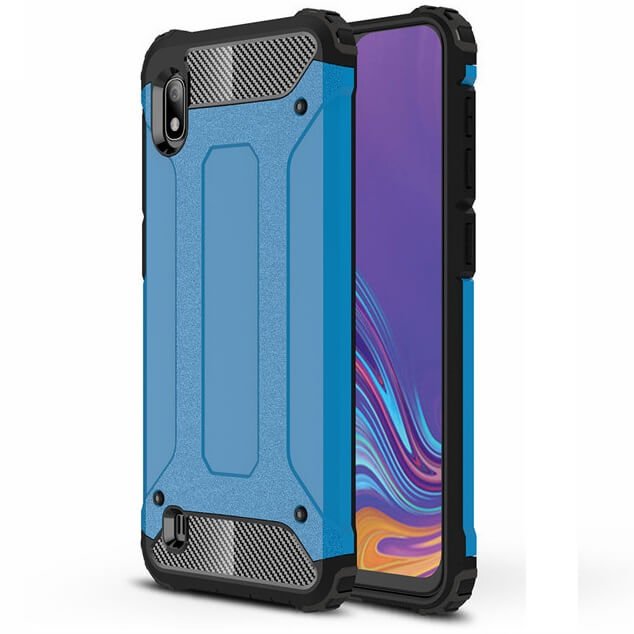 Funda Samsung Galaxy A10 Armor Anti-Golpes Azul