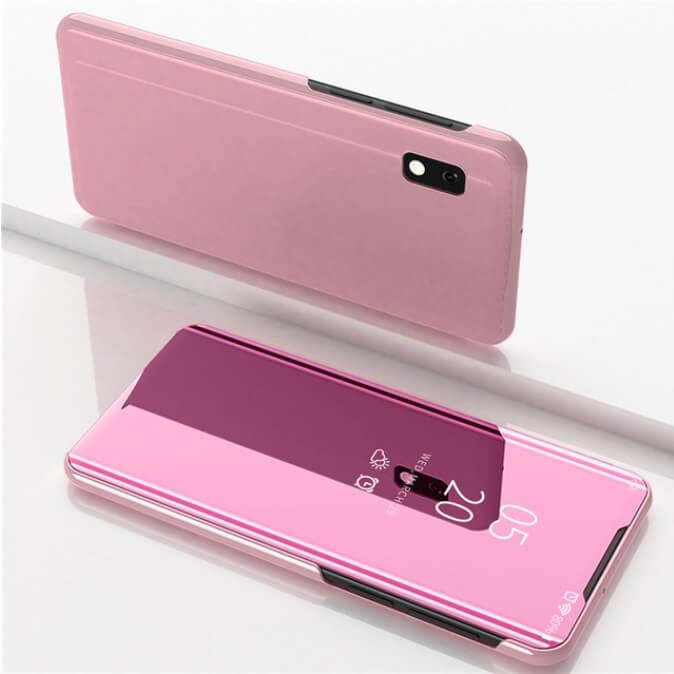 Funda Libro Smart Translucida Samsung Galaxy A10 Rosa