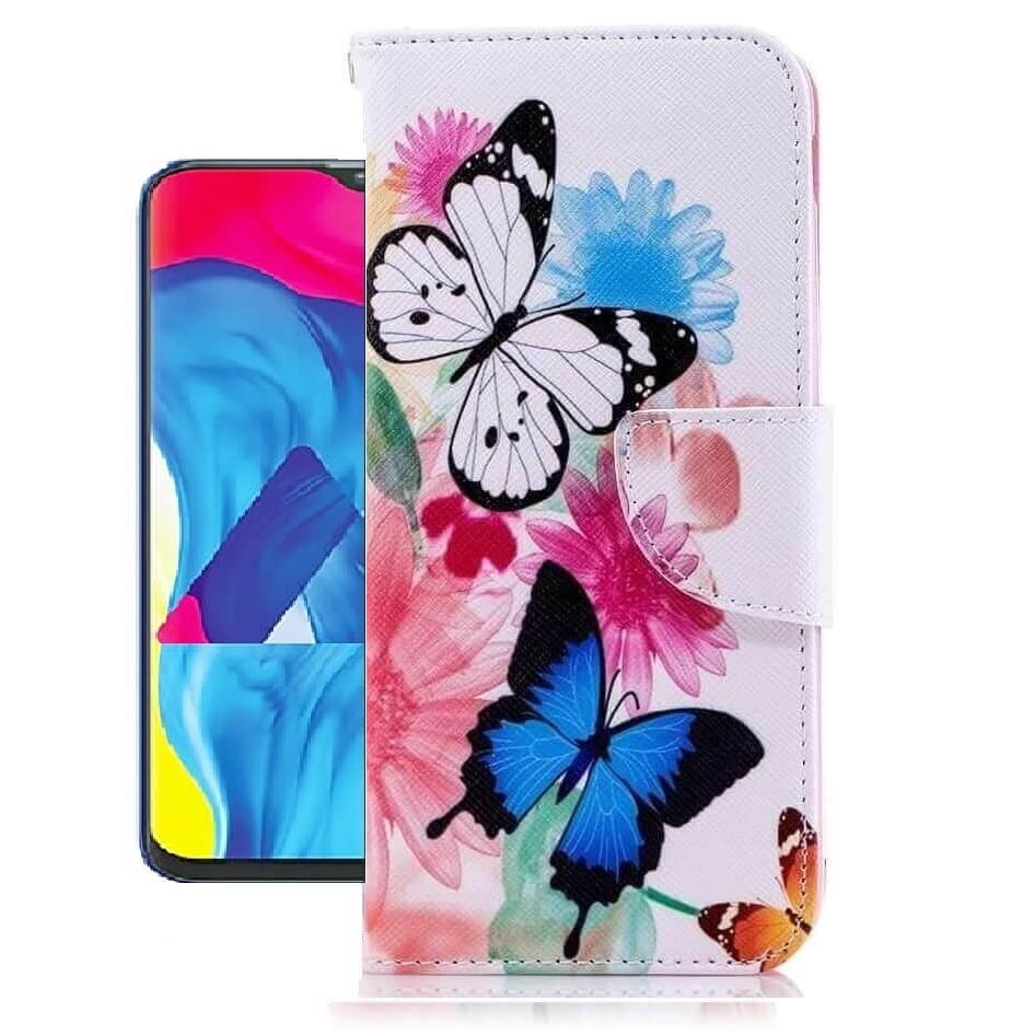 Funda Libro Samsung Galaxy A10 Soporte Mariposa.