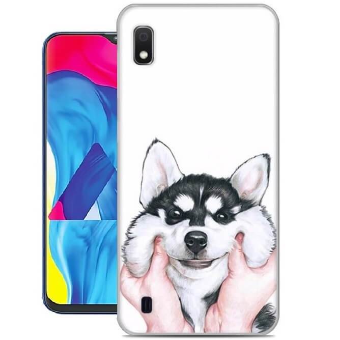 Funda Samsung Galaxy A10 Gel Dibujo Perro