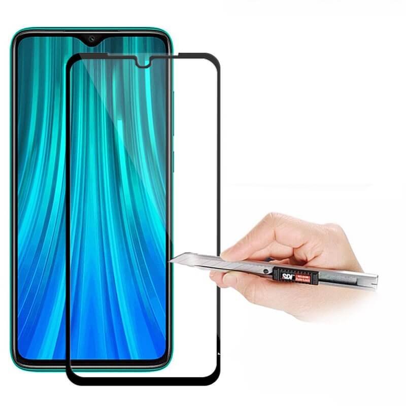 Protector Pantalla Cristal Negro Templado Premium Xiaomi Redmi Note 8