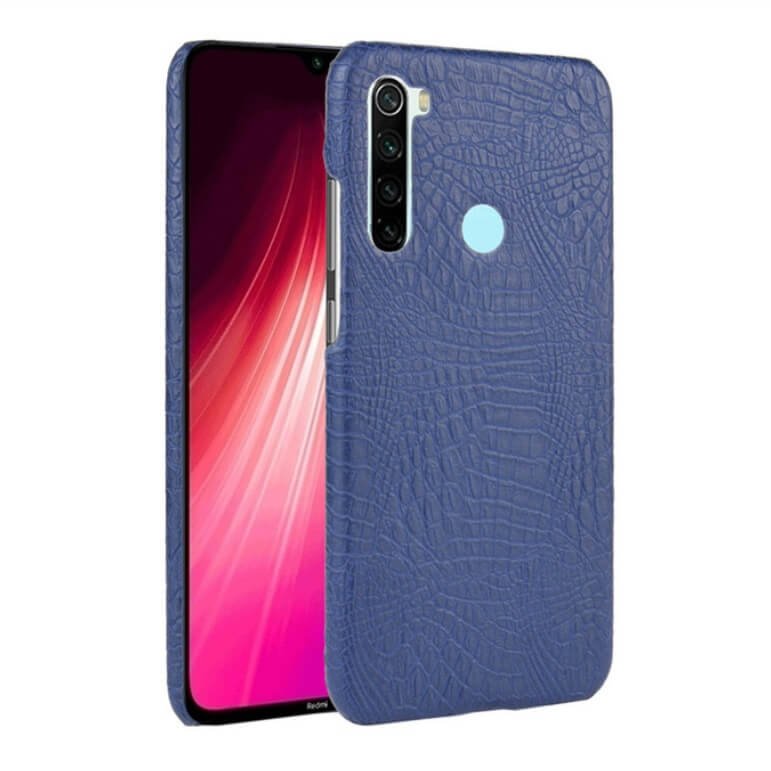 Carcasa Xiaomi Redmi Note 8 Cocodrilo Azul