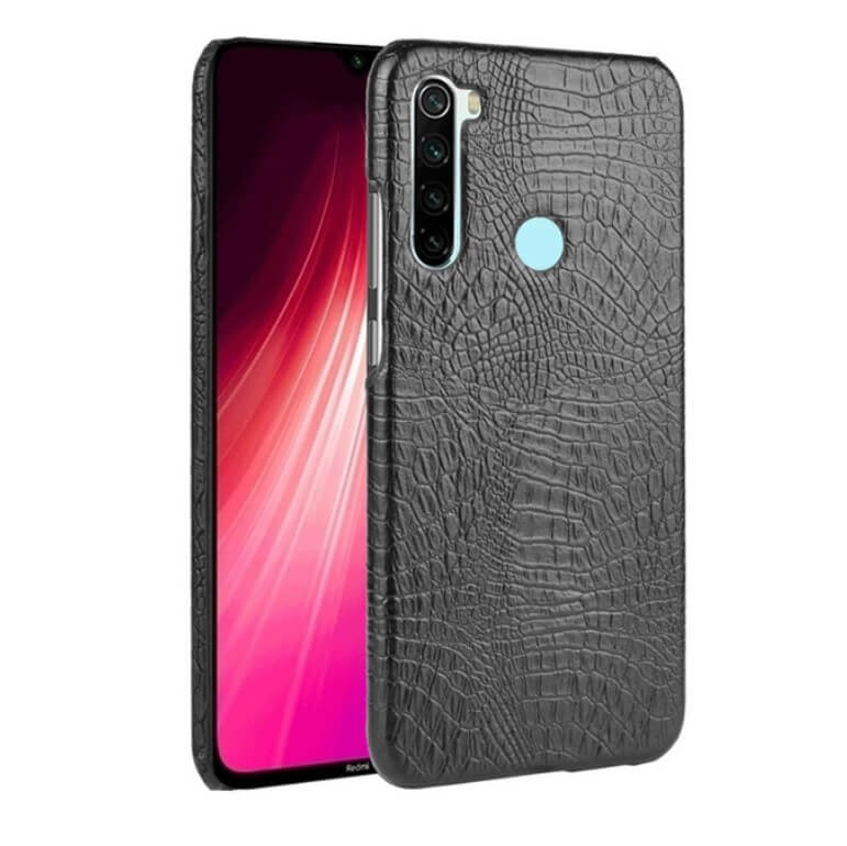 Carcasa Xiaomi Redmi Note 8 Cocodrilo Negra