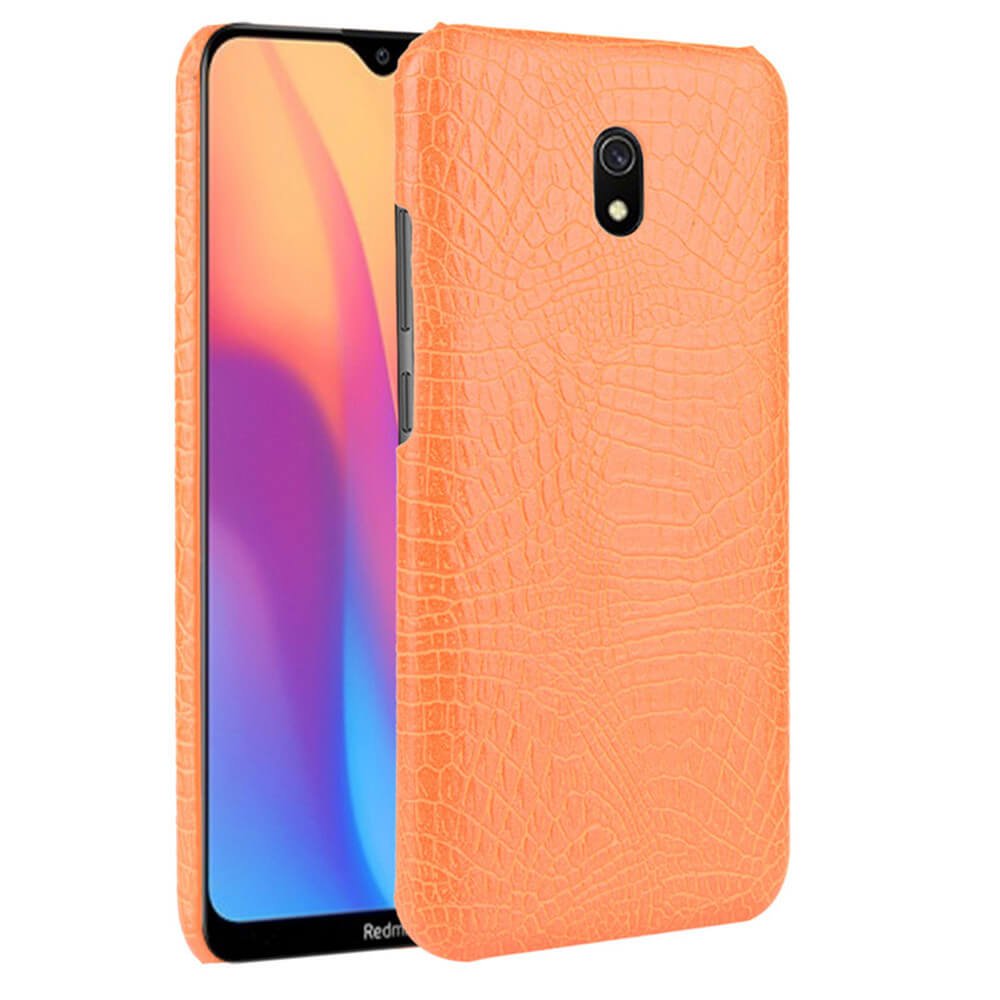 Carcasa Xiaomi Redmi 8A Cocodrilo Naranja