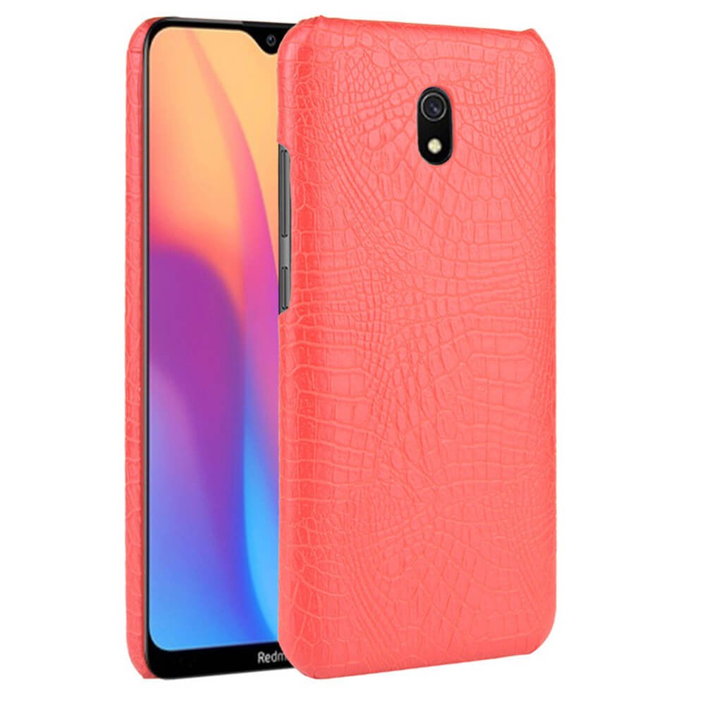 Carcasa Xiaomi Redmi 8A Cocodrilo Roja