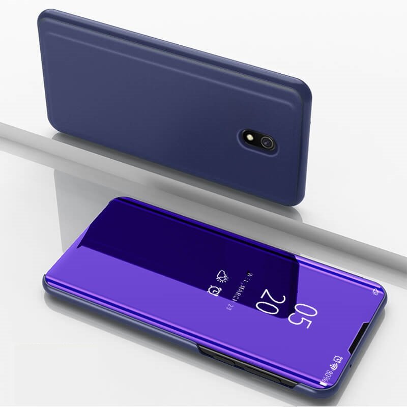 Funda Libro Smart Translucida Xiaomi Redmi 8A Morada