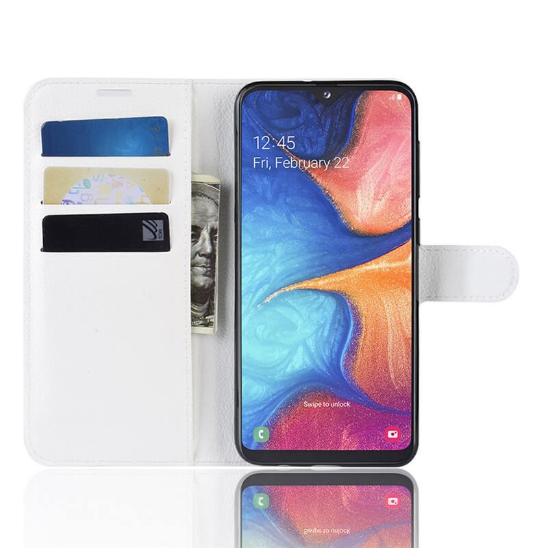 Funda Libro Xiaomi Redmi 8A Soporte Blanca.