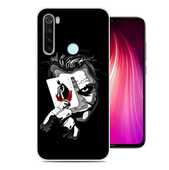Funda Xiaomi Redmi Note 8 Dibujo Joker silicona