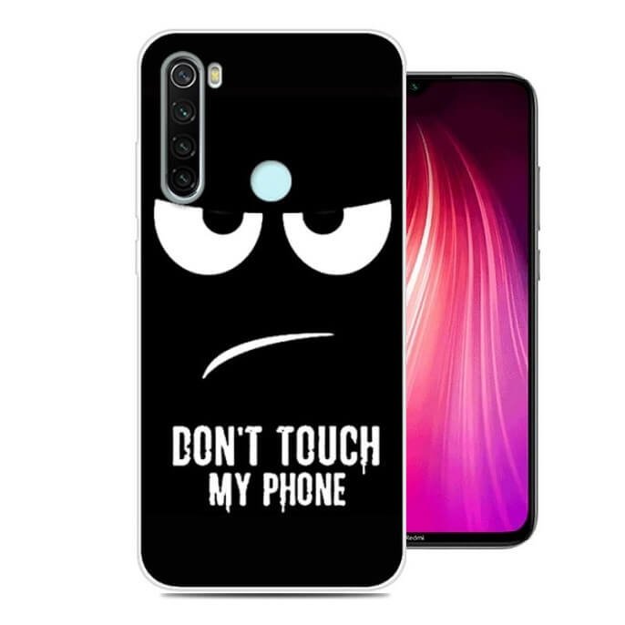 Funda Xiaomi Redmi Note 8 Dibujo Enfadado tpu