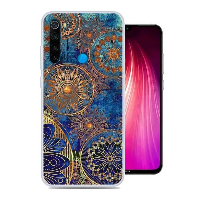 Funda Xiaomi Redmi Note 8 Dibujo Mandala tpu
