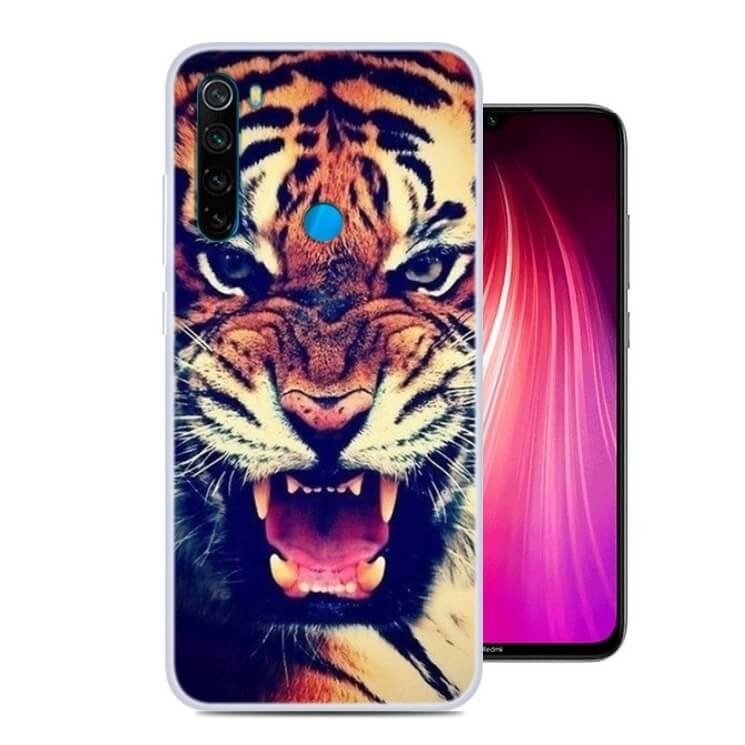 Funda Xiaomi Redmi Note 8 Dibujo Animal tpu