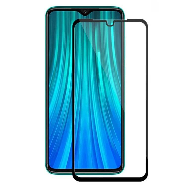 Protector Pantalla Cristal Negro Templado Premium Xiaomi Redmi Note 8 Pro