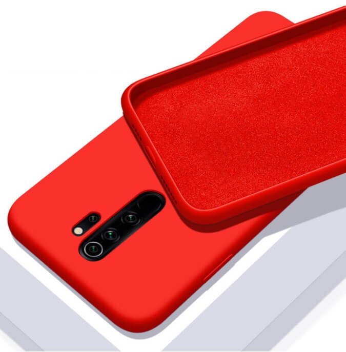 Funda Xiaomi Redmi Note 8 Pro Mate Roja
