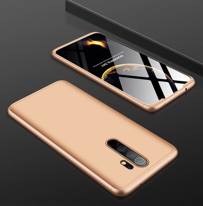 Funda 360 Xiaomi Redmi Note 8 Pro Dorada