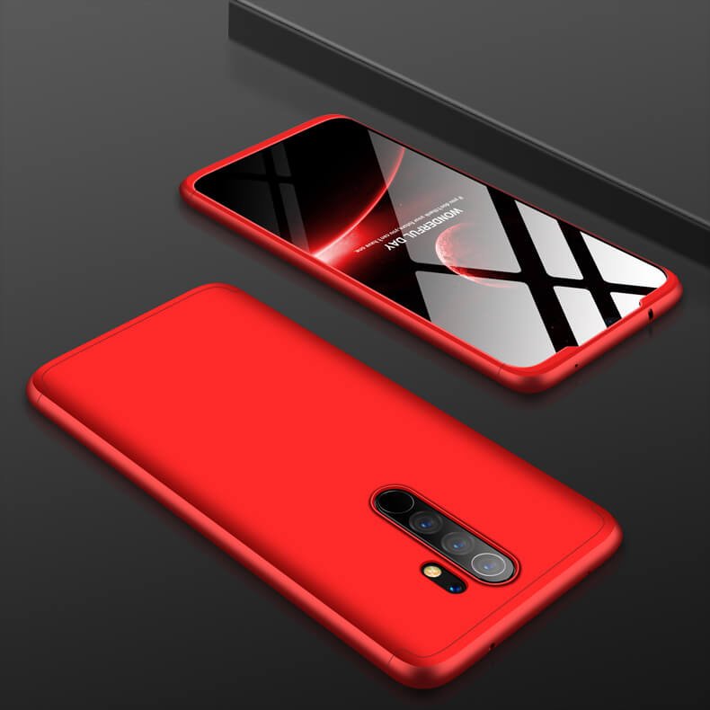 Funda 360 Xiaomi Redmi Note 8 Pro Roja