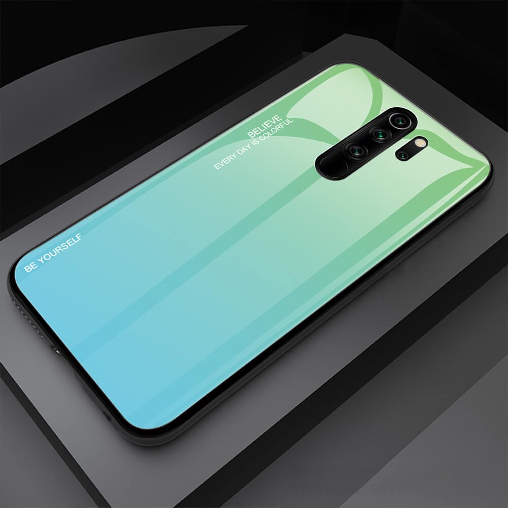 Funda Xiaomi Redmi Note 8 Tpu Trasera Cristal laguna
