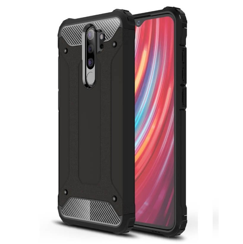 Funda Xiaomi Redmi Note 8 Pro Shock Negra