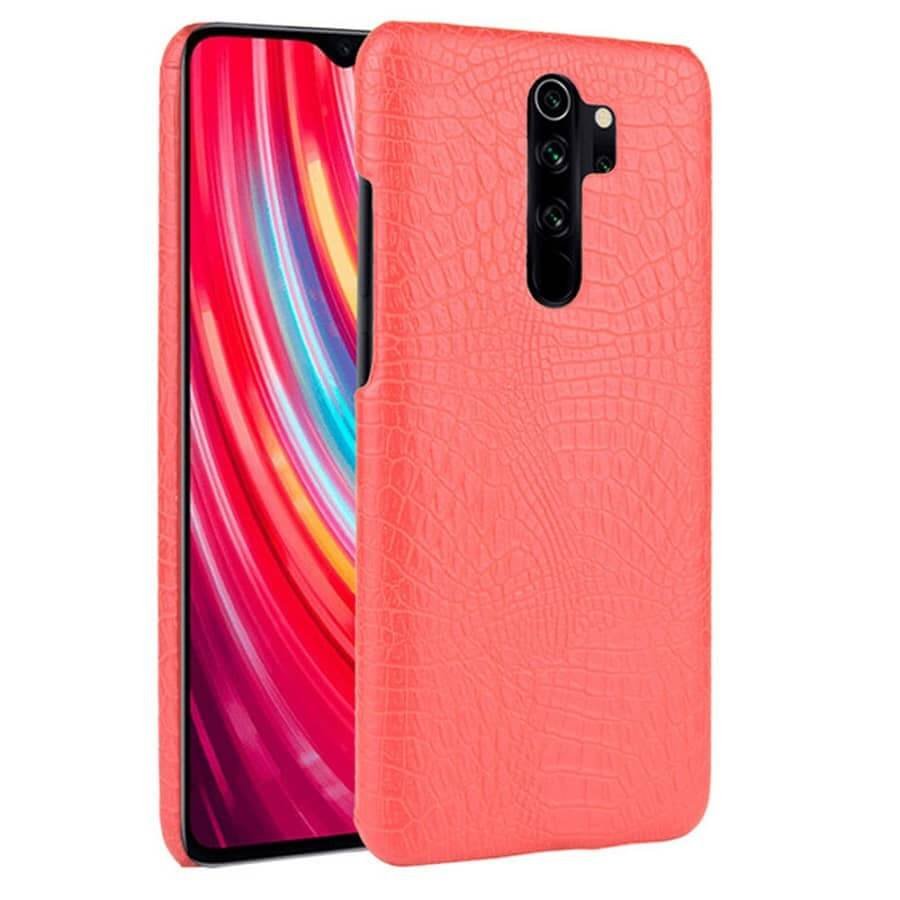 Carcasa Xiaomi Redmi Note 8 Pro Cocodrilo Roja