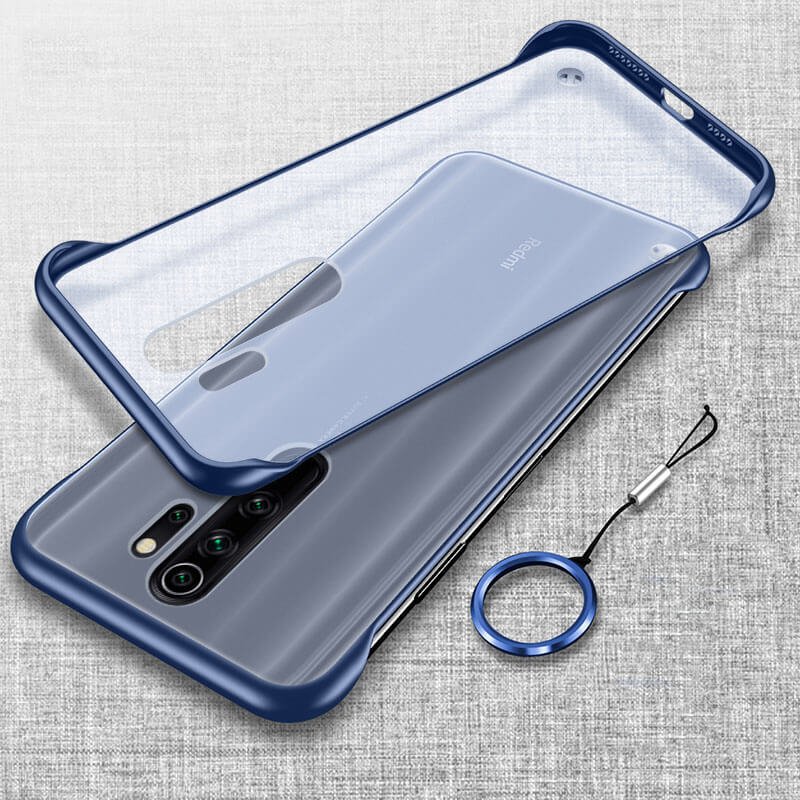 Funda Xiaomi Redmi Note 8 Pro Azul Esquinas
