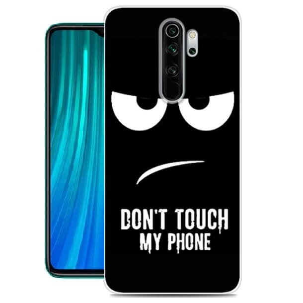 Funda Xiaomi Redmi Note 8 Pro Dibujo Enfadado silicona