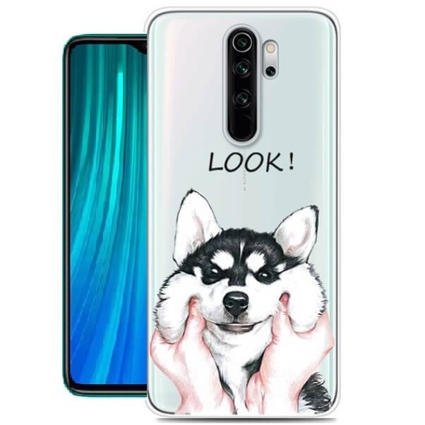 Funda Xiaomi Redmi Note 8 Pro Dibujo Perro silicona
