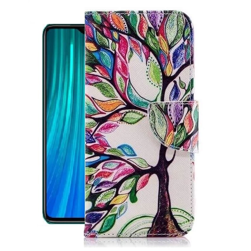 Funda Libro Xiaomi Redmi Note 8 Pro Soporte Arbol.