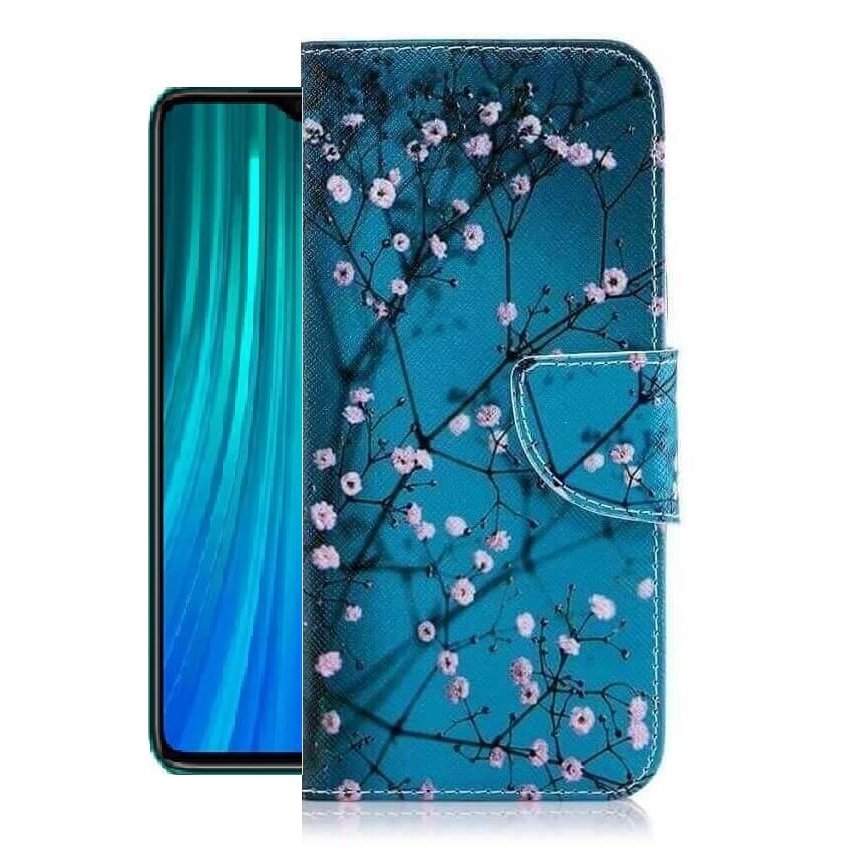Funda Libro Xiaomi Redmi Note 8 Pro Soporte Blossom.