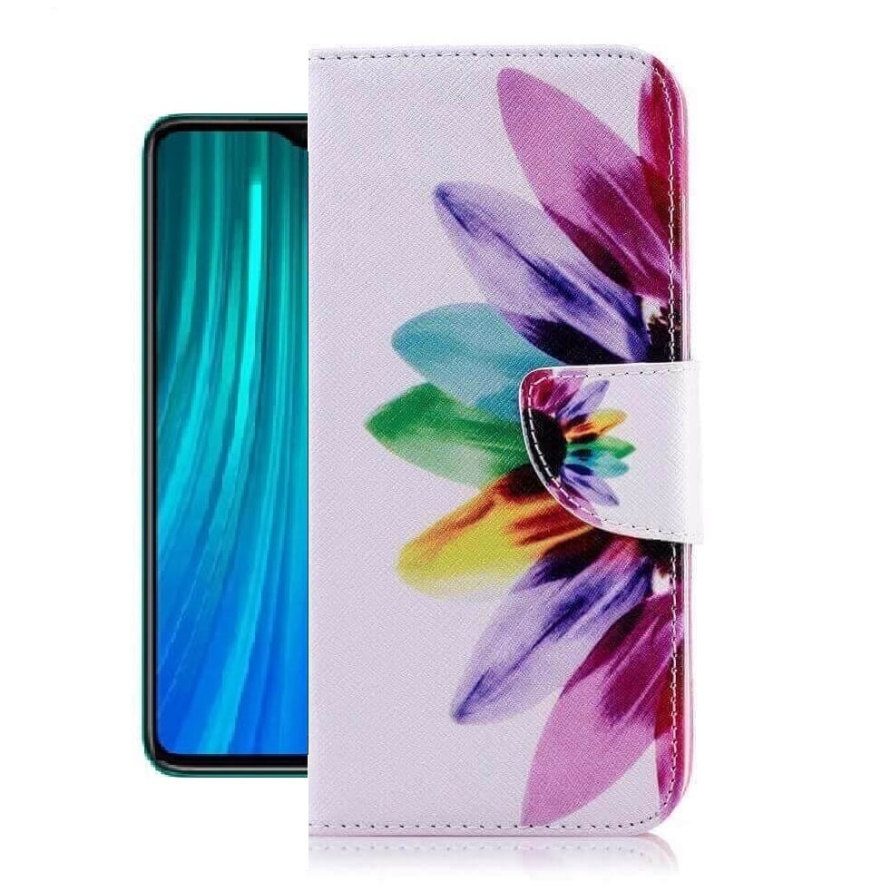 Funda Libro Xiaomi Redmi Note 8 Pro Soporte Plumas.
