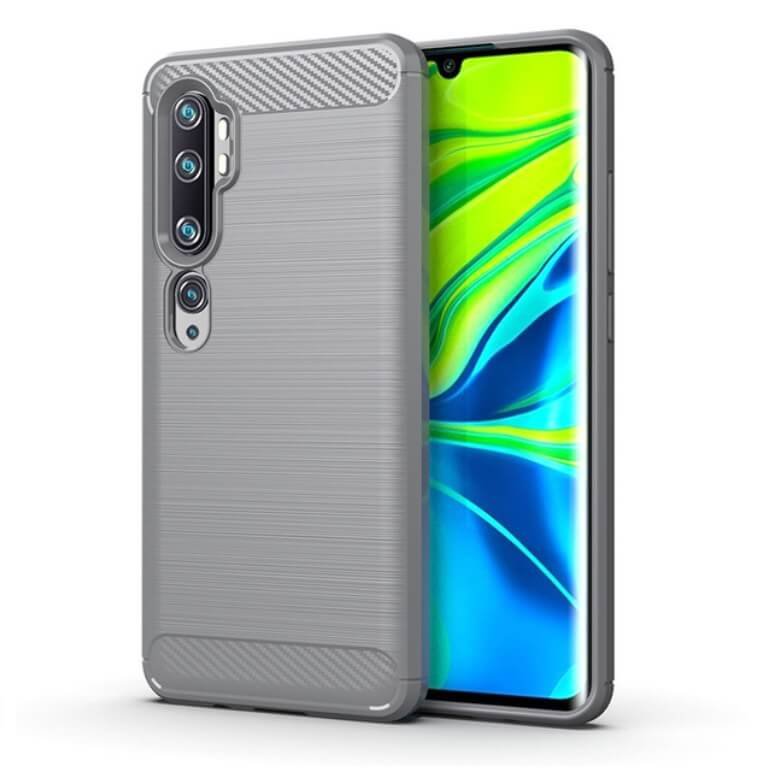 Funda Xiaomi Mi Note 10 Carbono gris