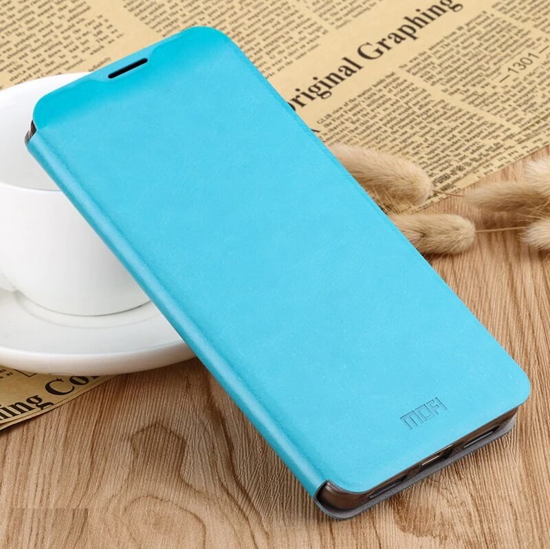 Funda Libro Xiaomi Mi Note 10 Soporte azul