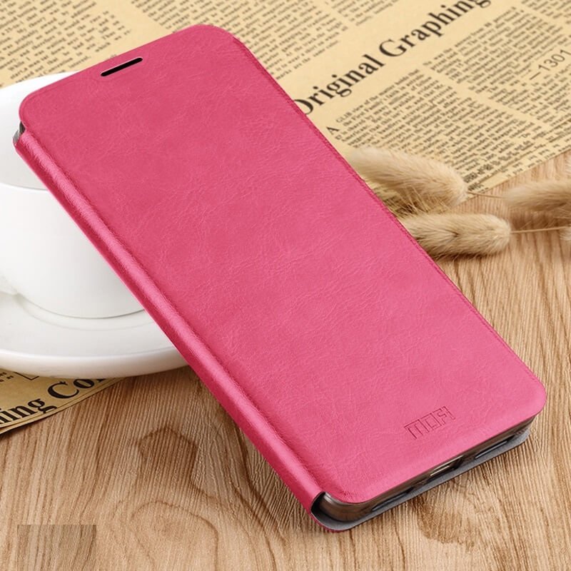 Funda Libro Xiaomi Mi Note 10 Soporte rosa