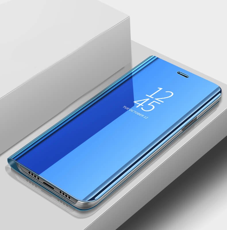 Funda Xiaomi Mi Note 10 libro Smart Vision Azul