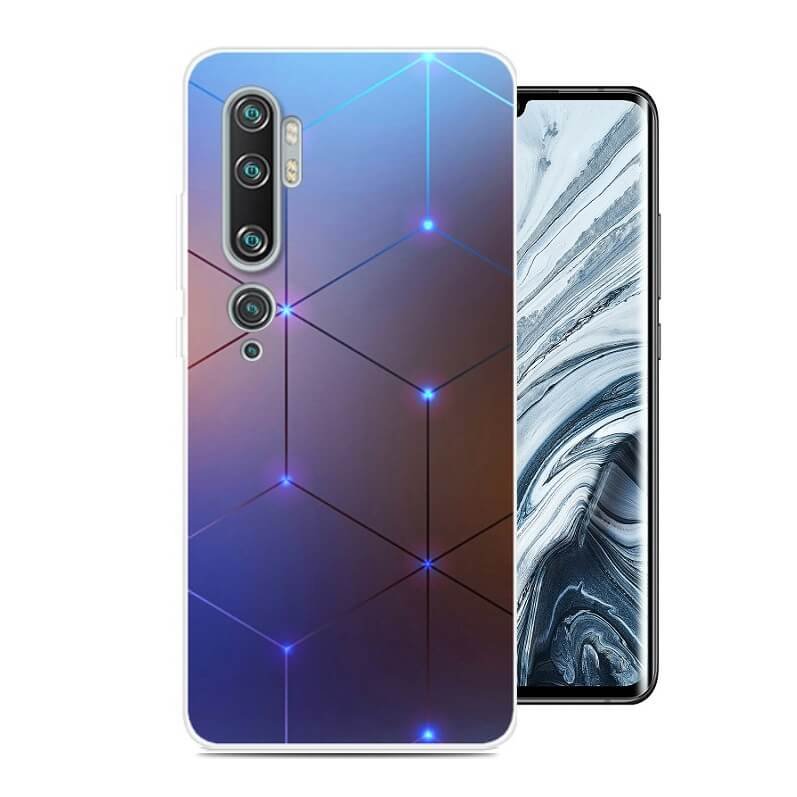 Funda Xiaomi MI Note 10 Gel Dibujo Tech