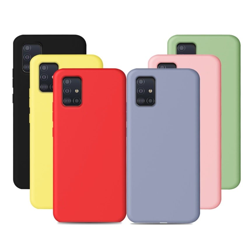 Funda Samsung Galaxy A51 Silicona Liquida Suave