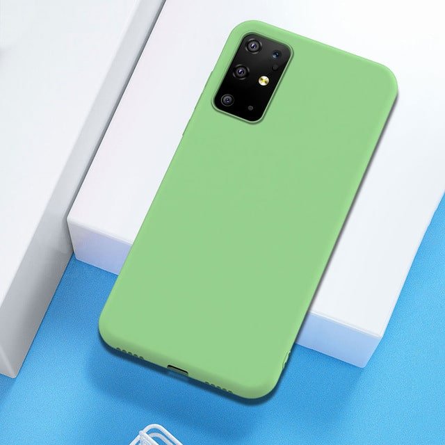 Funda Samsung Galaxy A51 Silicona Liquida Suave verde