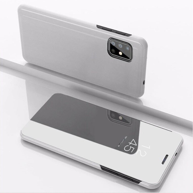 Funda Smart Translucida Samsung Galaxy A51 Gris Espejo