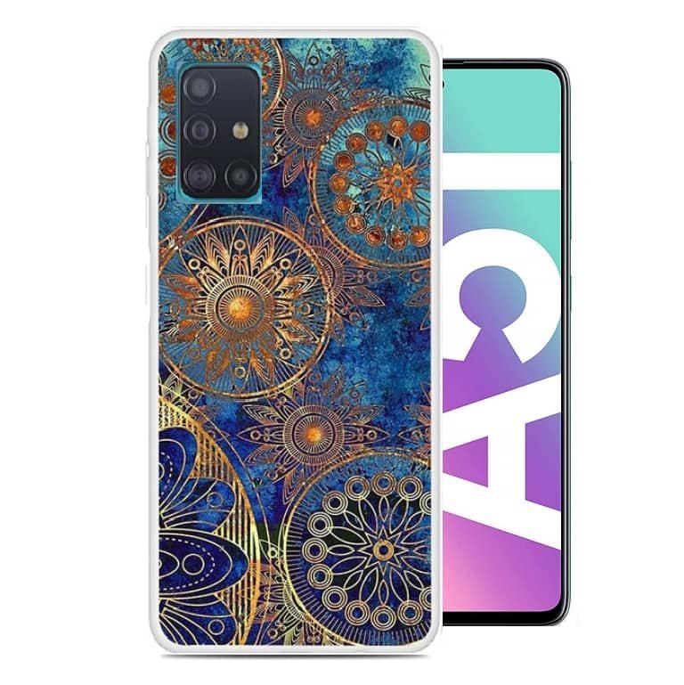 Funda Samsung Galaxy A51 TPU Dibujo Mandala