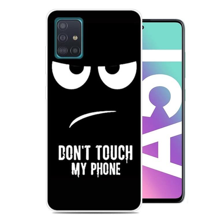 Funda Samsung Galaxy A51 TPU Dibujo Enfado