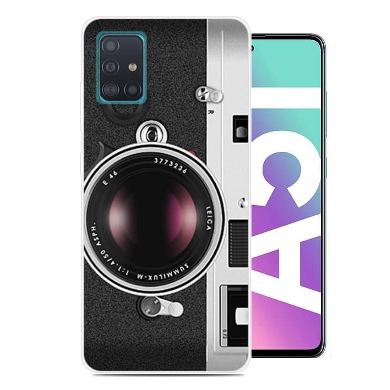 Funda Samsung Galaxy A51 TPU Dibujo Camera