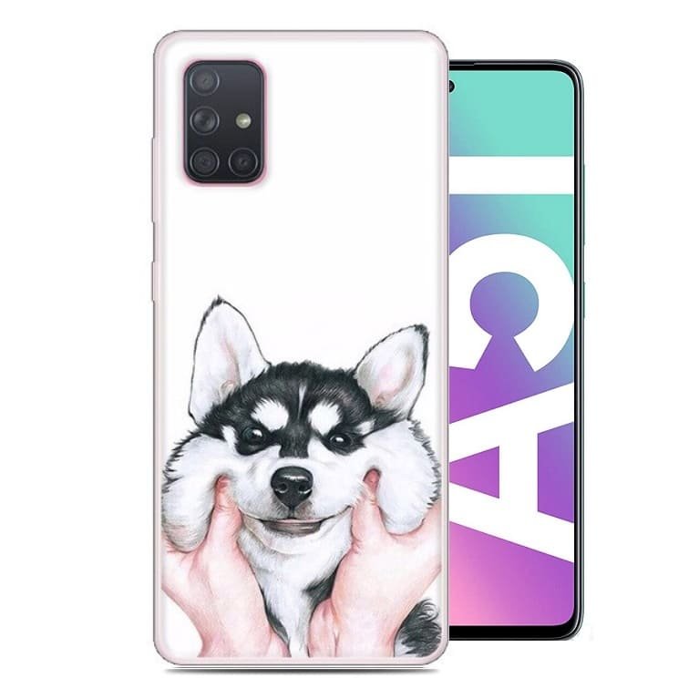 Funda Samsung Galaxy A51 TPU Dibujo Perro