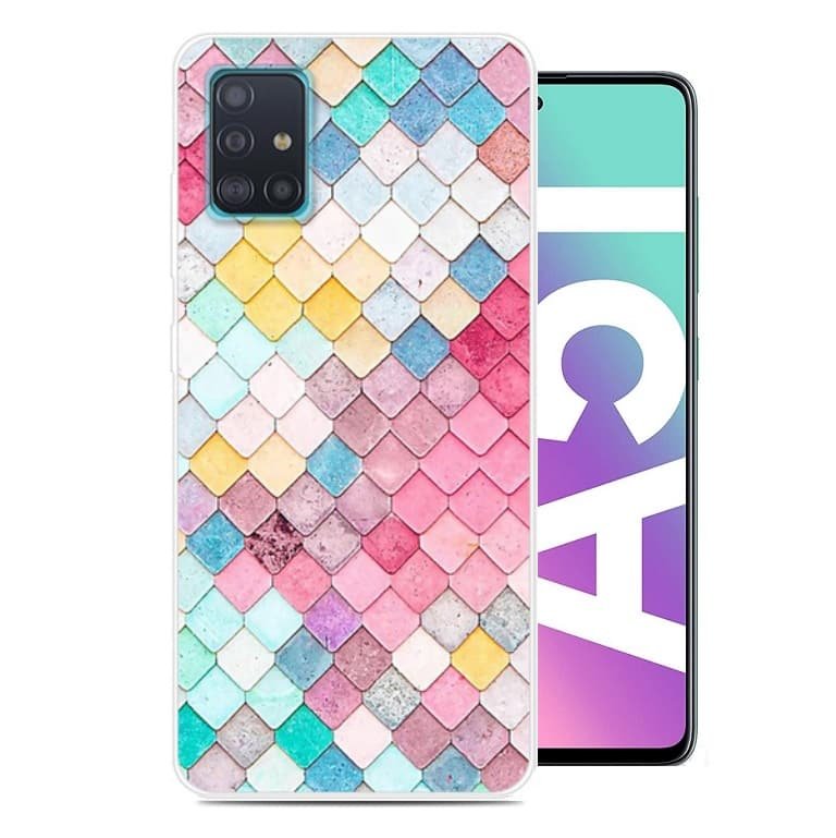 Funda Samsung Galaxy A51 TPU Dibujo Pastel