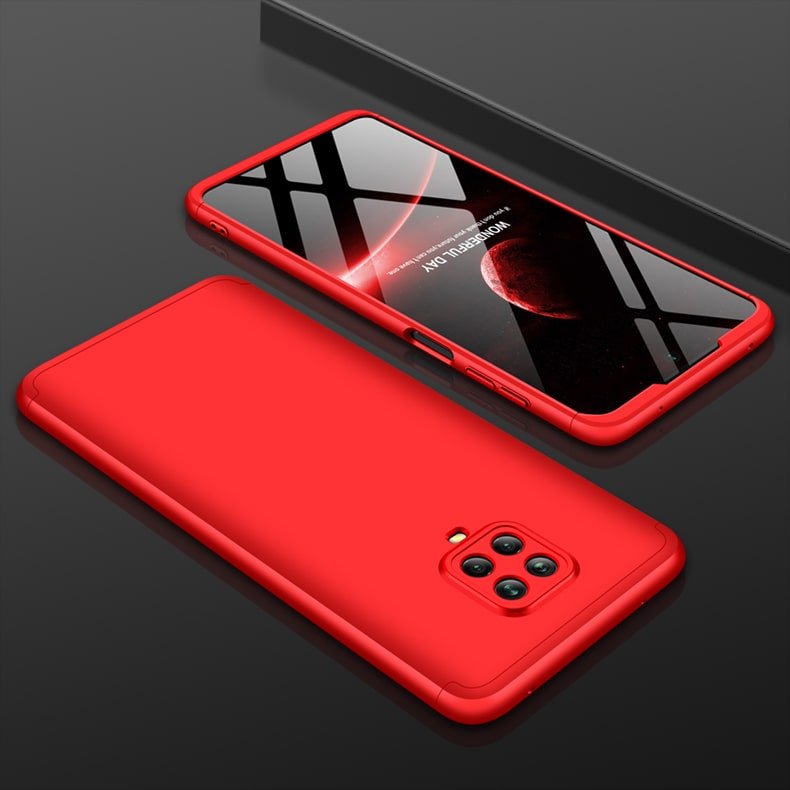 Funda Xiaomi Redmi Note 9 Pro 360 Roja