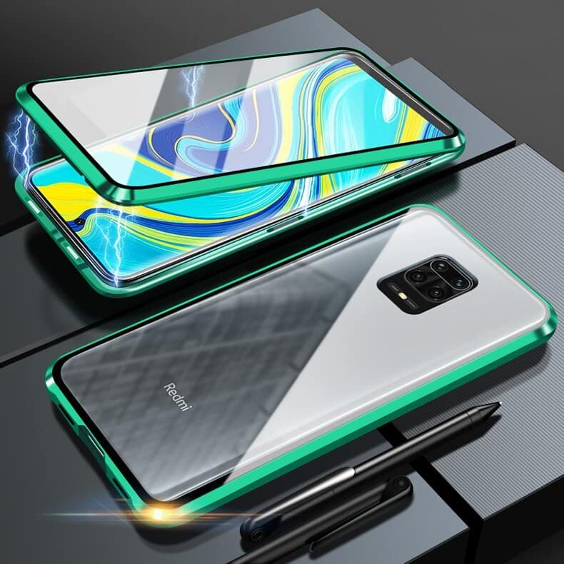 Funda Cubretodo Xiaomi Redmi Note 9 PRO Magnetica Verde