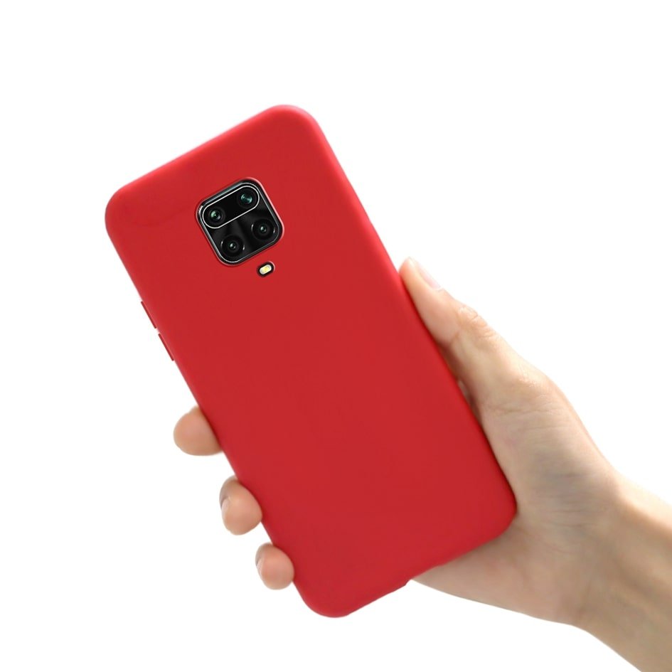 Carcasa Xiaomi Redmi Note 9 Pro Suave Mate rosa