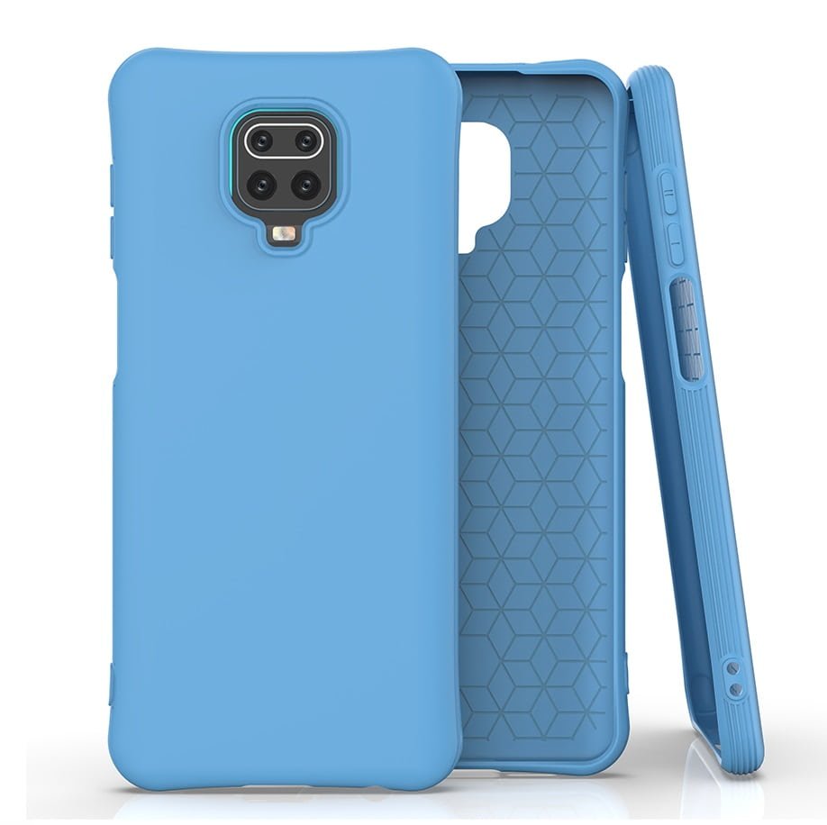 Funda Xiaomi Redmi Note 9 Pro Koni silicona azul