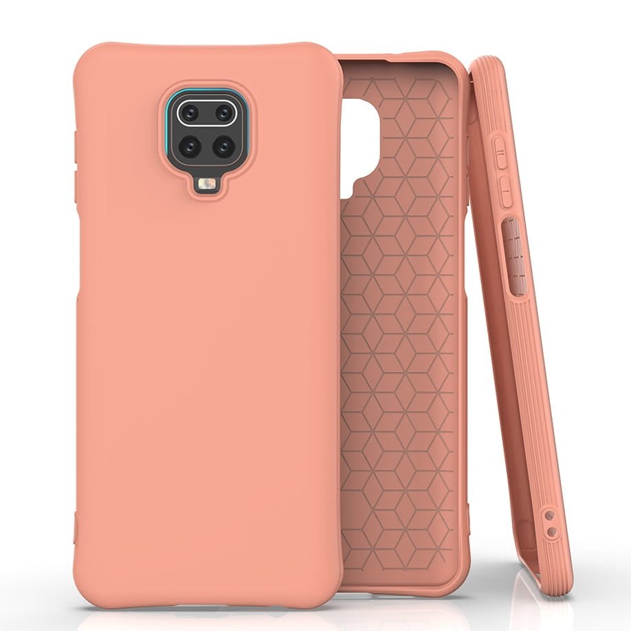 Funda Xiaomi Redmi Note 9 Pro Koni silicona rosa