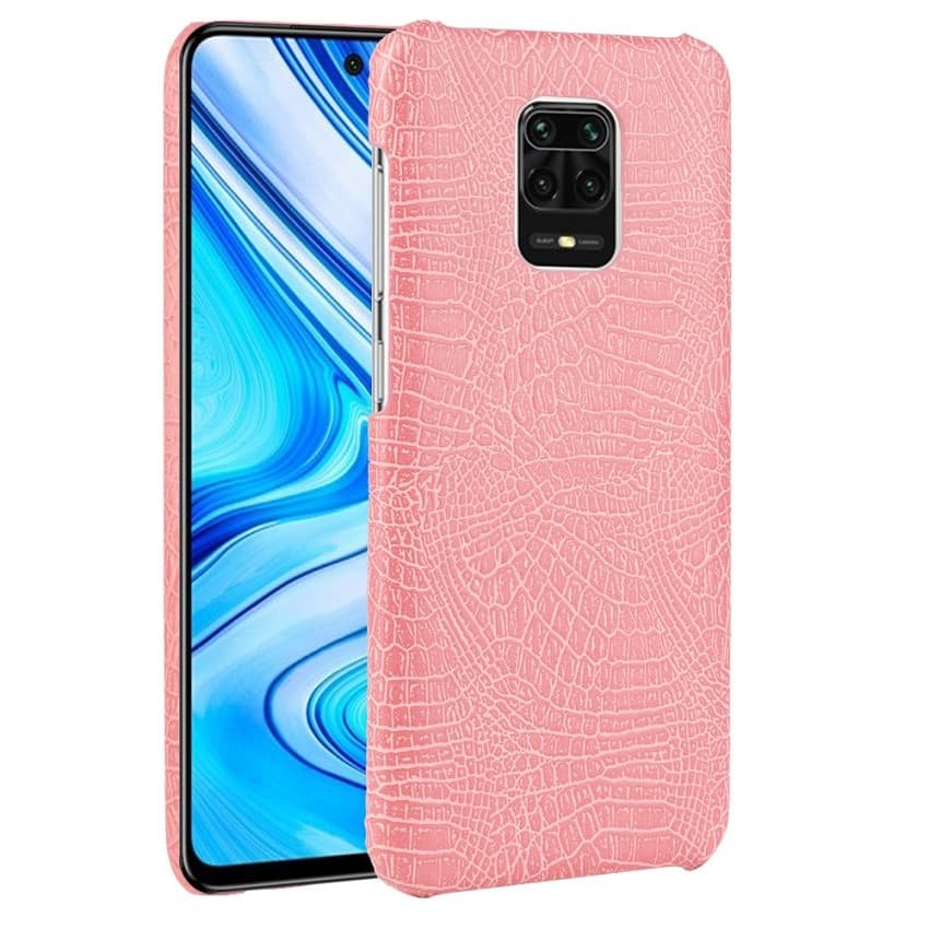 Carcasa Xiaomi Redmi Note 9 Pro Cocodrilo Rosa